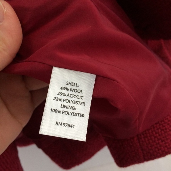 ❤️J.JILL WoolBlend TWEED Blazer Coat Jacket Line S - Picture 7 of 8